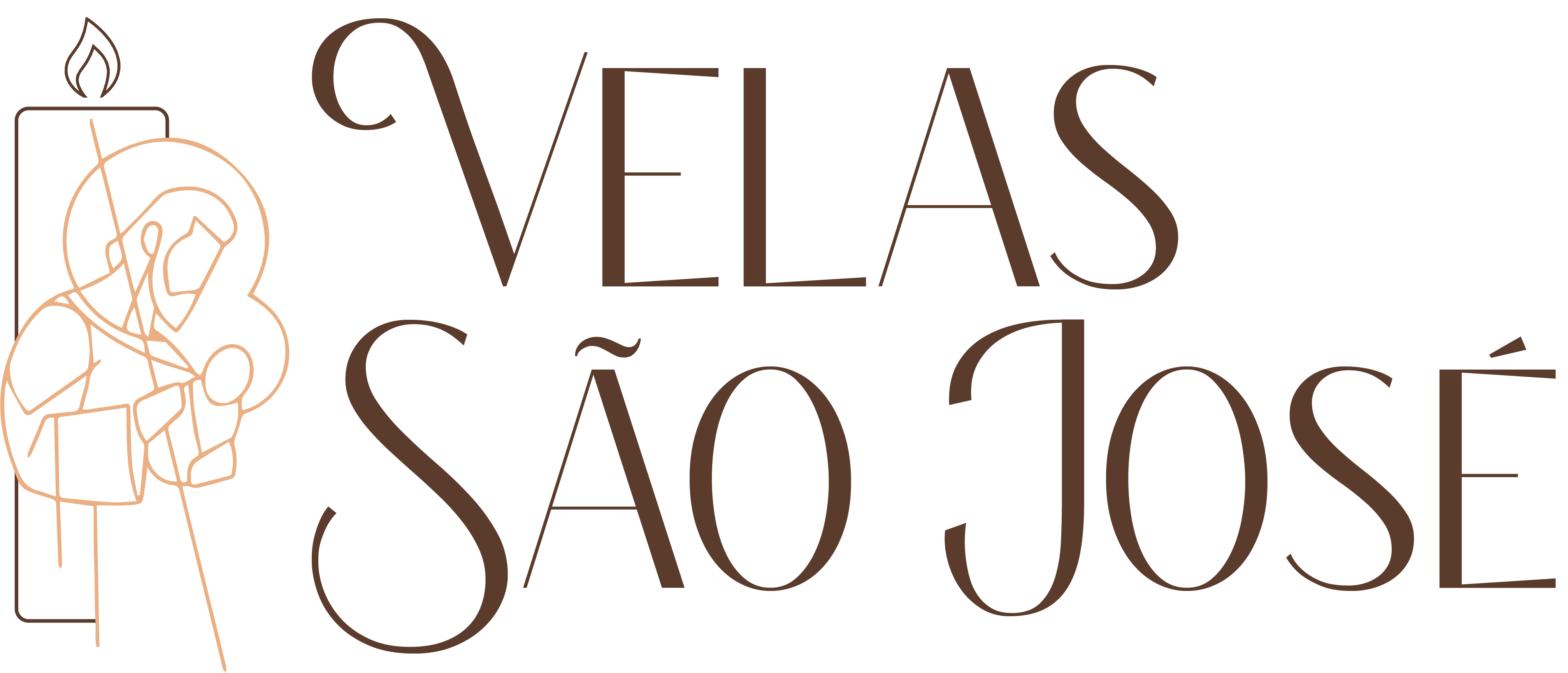 Logo Fábrica de Velas São José